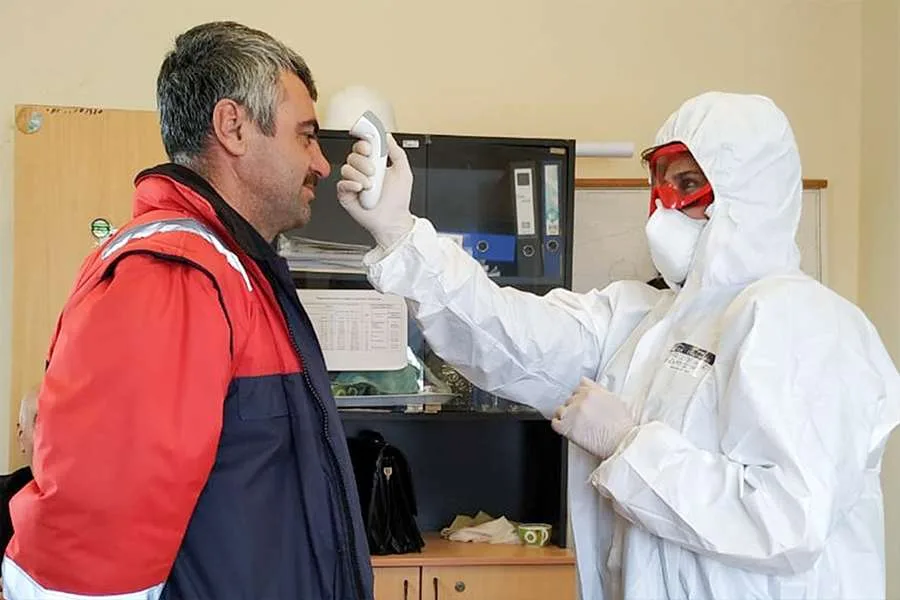 ASCO dənizçiləri koronavirusa qarşı yoxlanılır - FOTO