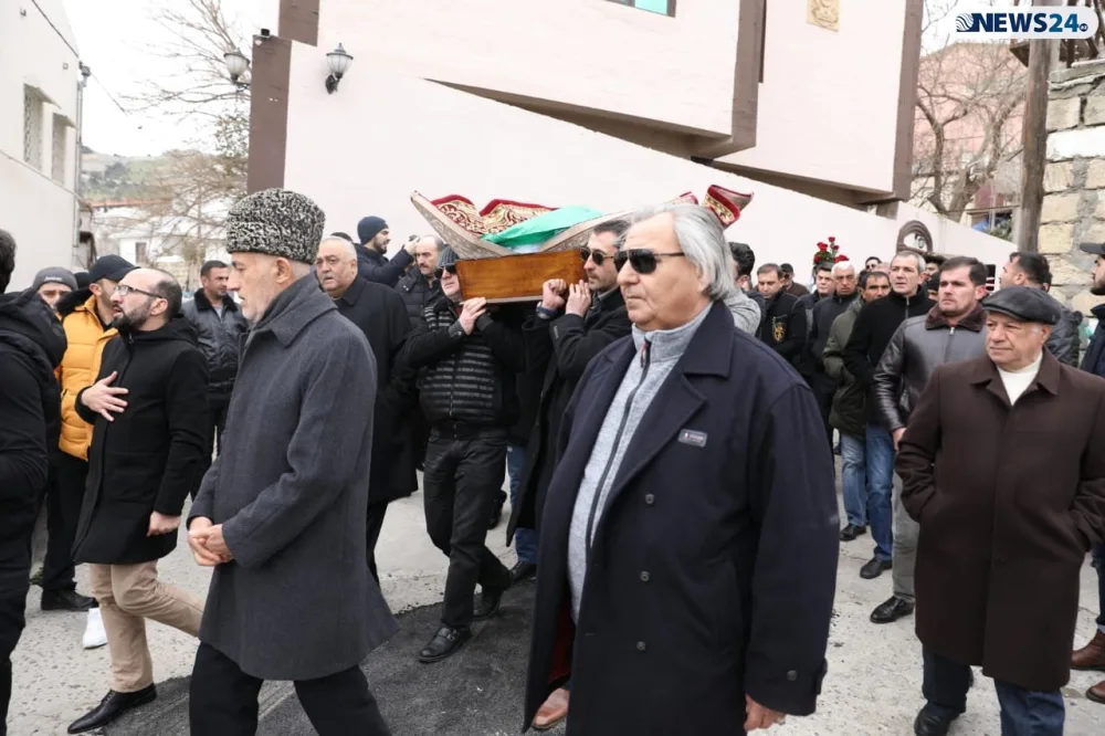 Rafael Dadaşov son mənzilə ALQIŞLARLA YOLA SALINDI - FOTOLAR - VİDEO -YENİLƏNDİ