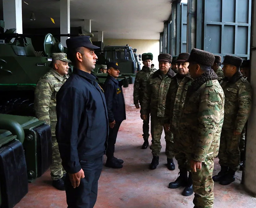 Zakir Həsənov və Məhərrəm Əliyev - cəbhə bölgəsindəki hərbi hissədə - FOTO - VİDEO