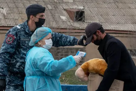 Ermənistanda koronavirusa yoluxanların sayı - ARTDI