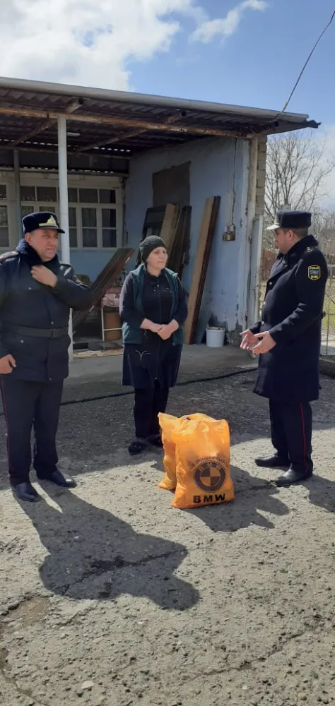Samuxda aztəmanitalı ailələrə bayram sovqatı paylandı - FOTO
