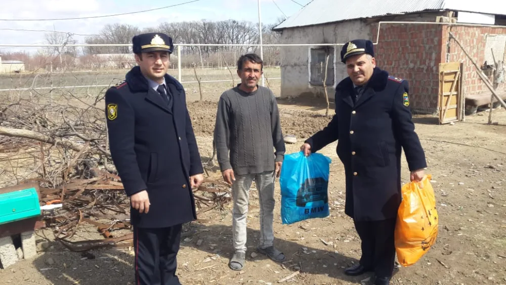 Samuxda aztəmanitalı ailələrə bayram sovqatı paylandı - FOTO