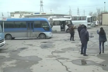 Bakıya qanunsuz sərnişin daşıyanlar saxlanıldı
