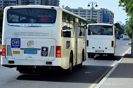 Bakıda sərnişin avtobuslarına bu qadağa qoyuldu