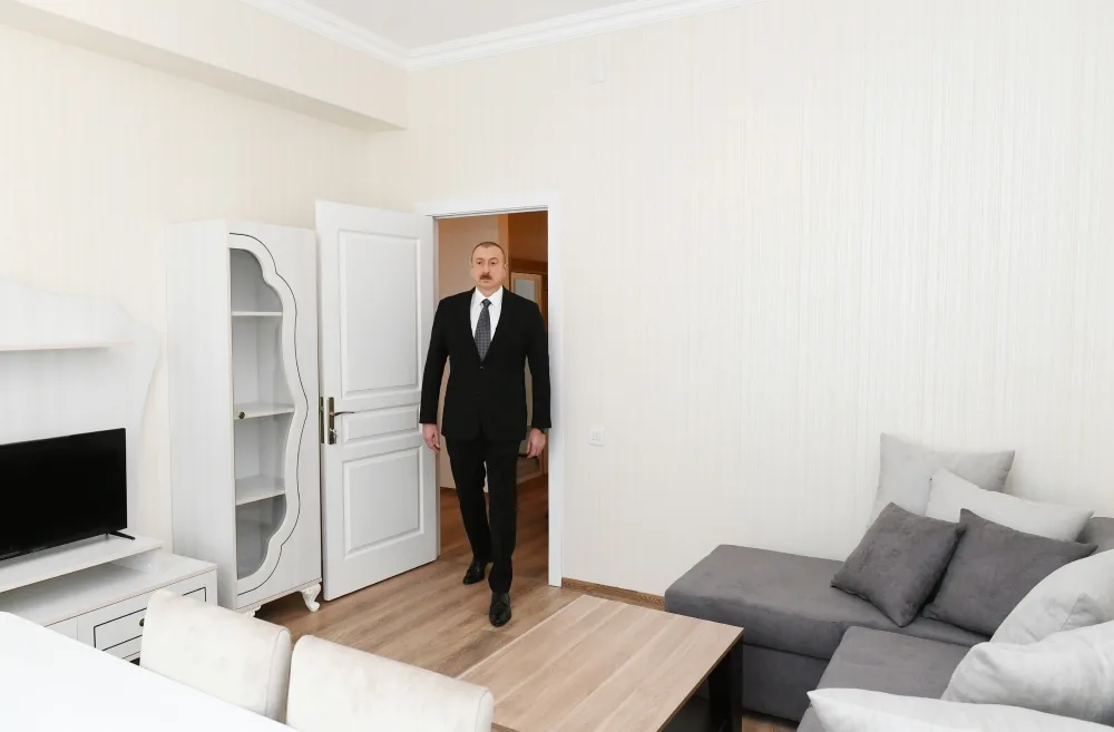 Prezident və xanımı Hövsan yaşayış kompleksinin - AÇILIŞINDA - FOTOLAR - YENİLƏNİB 2