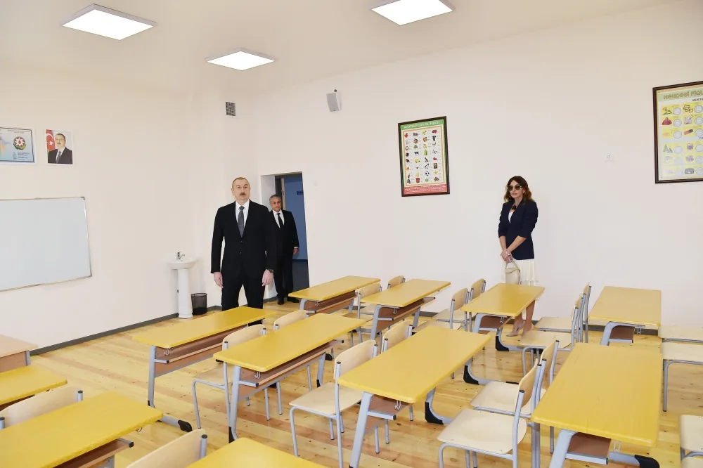 Prezident və xanımı Hövsan yaşayış kompleksinin - AÇILIŞINDA - FOTOLAR - YENİLƏNİB 2