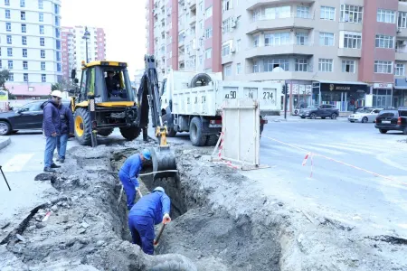 Bakıda 8 min abonentin qaz təchizatı yaxşılaşdırılır - FOTO