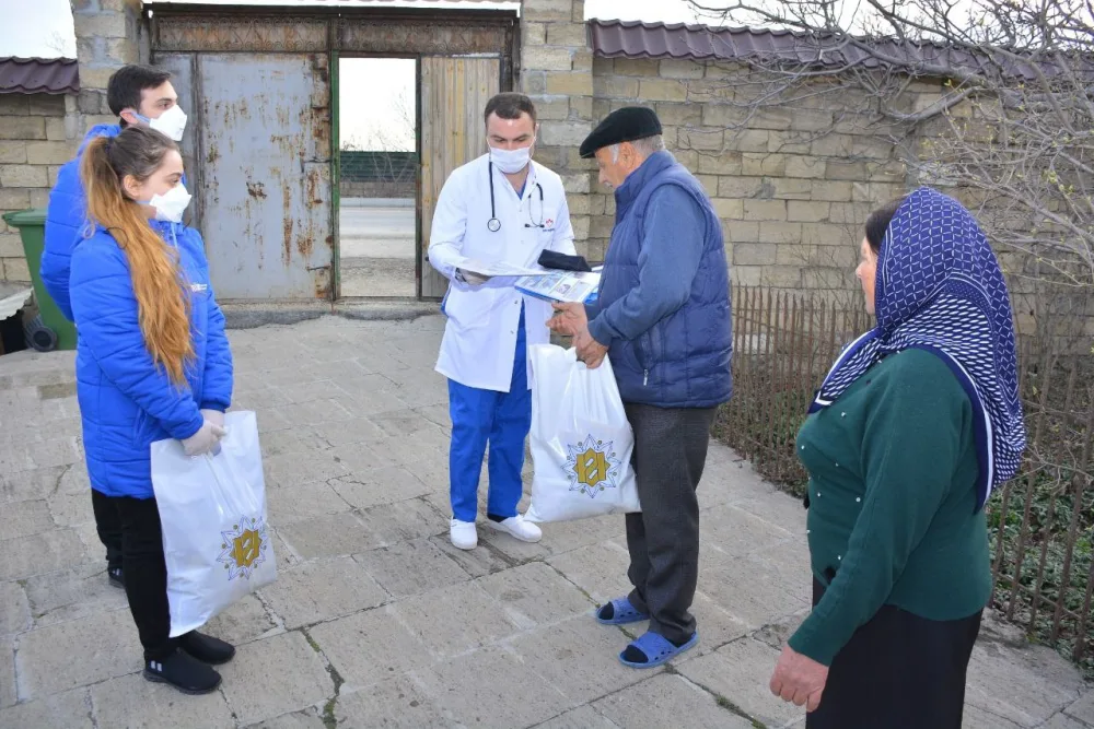 Heydər Əliyev Fondu koronavirusla bağlı sosial layihəyə başladı - -FOTOLAR