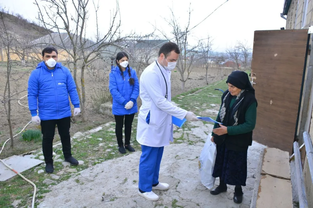 Heydər Əliyev Fondu koronavirusla bağlı sosial layihəyə başladı - -FOTOLAR