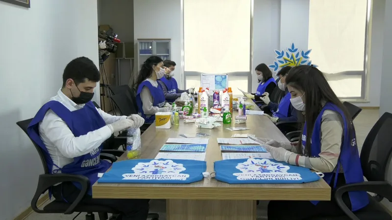 YAP Gənclər Birliyi daha bir sosial layihəyə başladı - -VIDEO