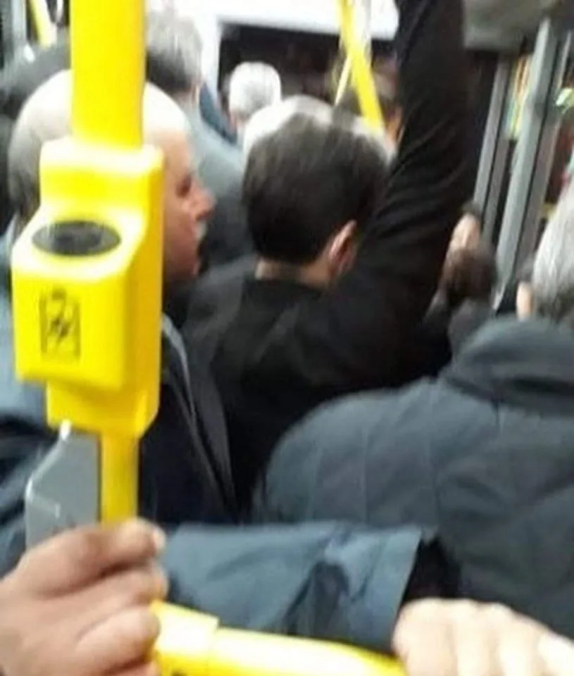 Bakıda avtobuslarda biabırçı görüntülər - – VİRUS YAYILA BİLƏR