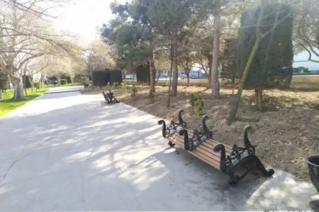 Koronavirusa görə parklarda skamyalar - YIĞIŞDIRILDI
