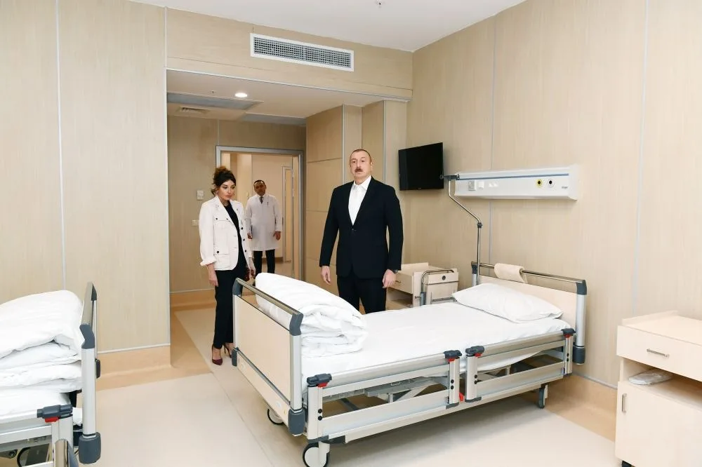 Prezident və xanımı “Yeni klinika" nın - AÇILIŞINDA- YENİLƏNDİ- FOTO