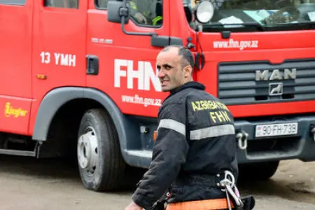 Ağcabədidə yük avtomobili - YANDI