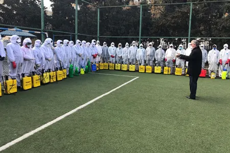 Yasamalda dezinfeksiyaedici tədbirlər davam etdirilir