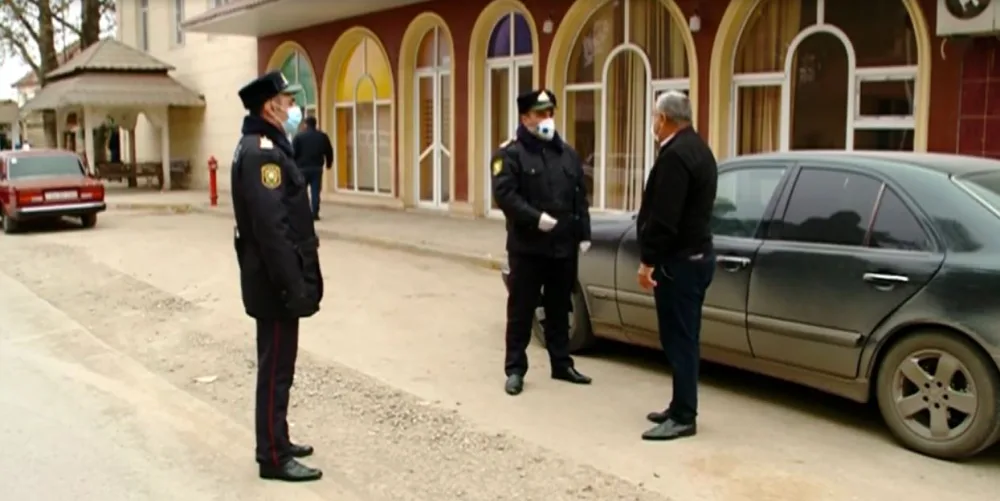 Samux polisi gücləndirilmiş - İŞ REJİMİNDƏ ÇALIŞIR - FOTO