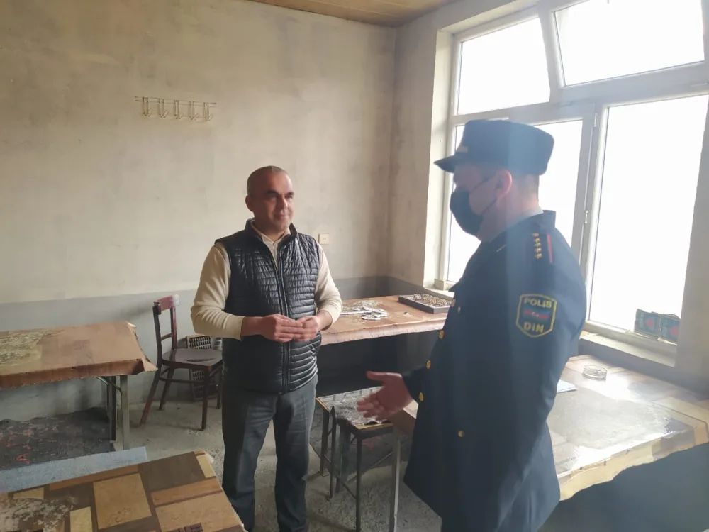 Şəkidə karantin rejimini pozan - KAFE AŞKARLANDI - FOTO