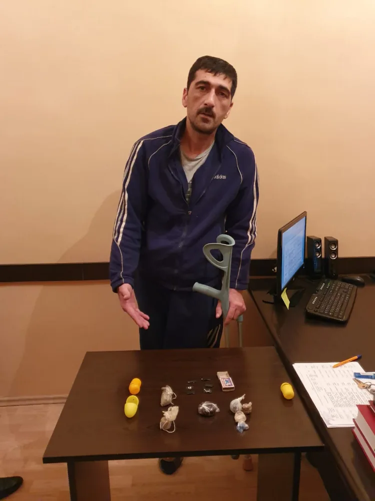Salyanda "Topal" ləqəbli narkotacir - HƏBS EDİLDİ - FOTO - VİDEO