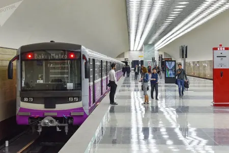 Bakı metrosu bağlandı