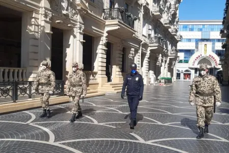 Bakı polisindən karantin qaydaları ilə bağlı - AÇIQLAMA -FOTOLAR