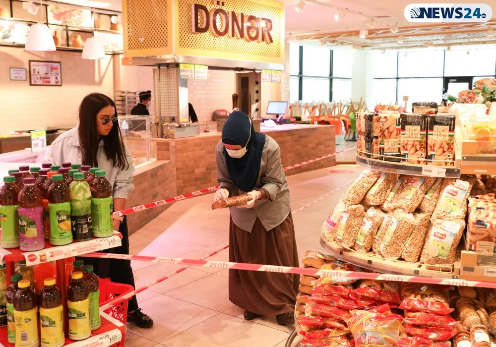 Bakının koronaviruslu halı - VİDEOREPORTAJ - FOTOLAR