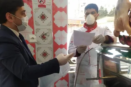 Bakıda antisanitar heyvan kəsimi və satışı məntəqələri aşkarlandı - -FOTO
