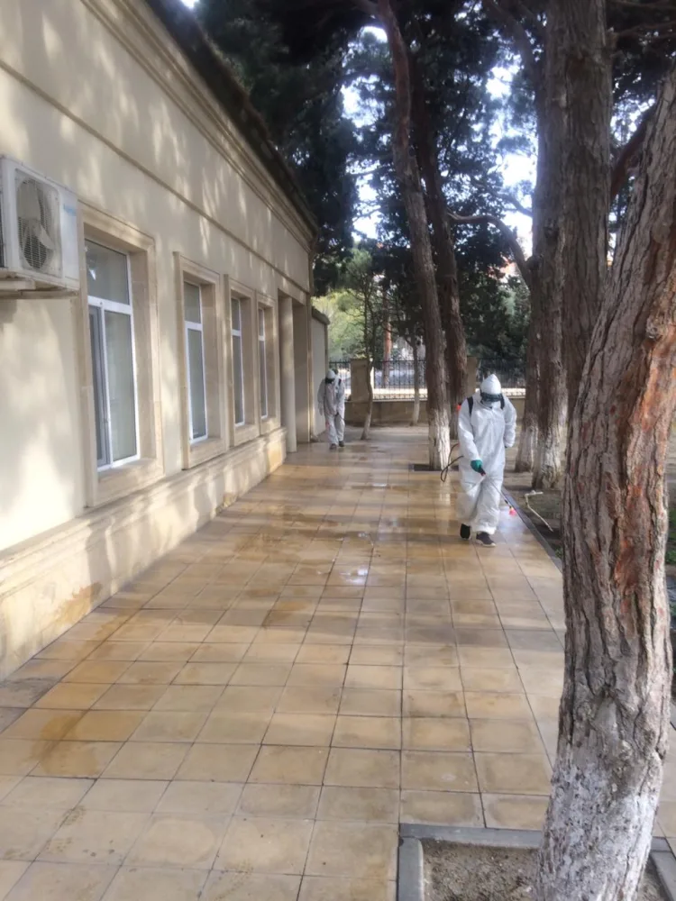 Qaradağda maarifləndirmə və dezinfeksiya işləri - DAVAM ETDİRİLİR - FOTO
