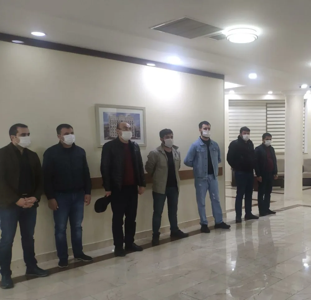 Mingəçevirdə karantin rejimini pozan 3 nəfər - HƏBS EDİLDİ - FOTO