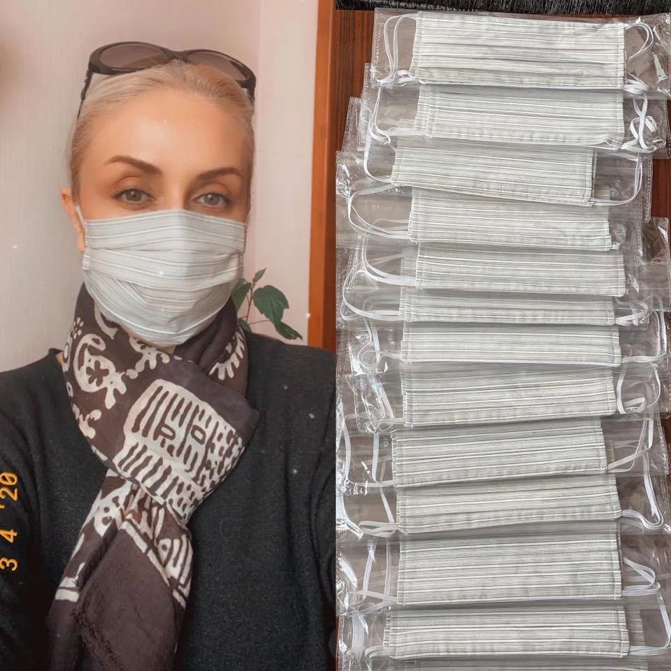 Gülnarə Xəlilova unikal maskalar - HAZIRLADI - FOTOLAR