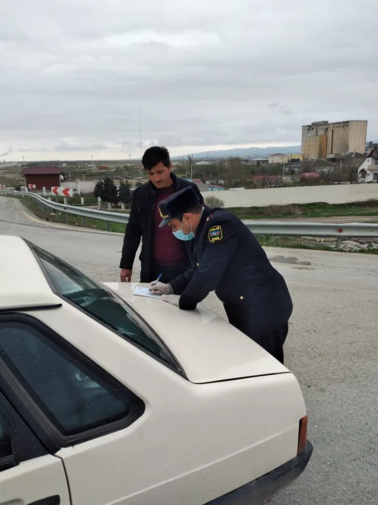 Xızıda 15 nəfər karantini pozduğuna görə məsuliyyətə cəlb olundu- - FOTO