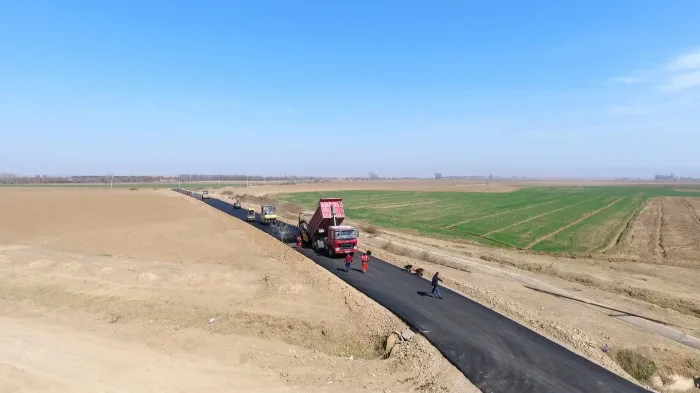 Tovuzda yollar - YENİDƏN QURULUR - FOTO