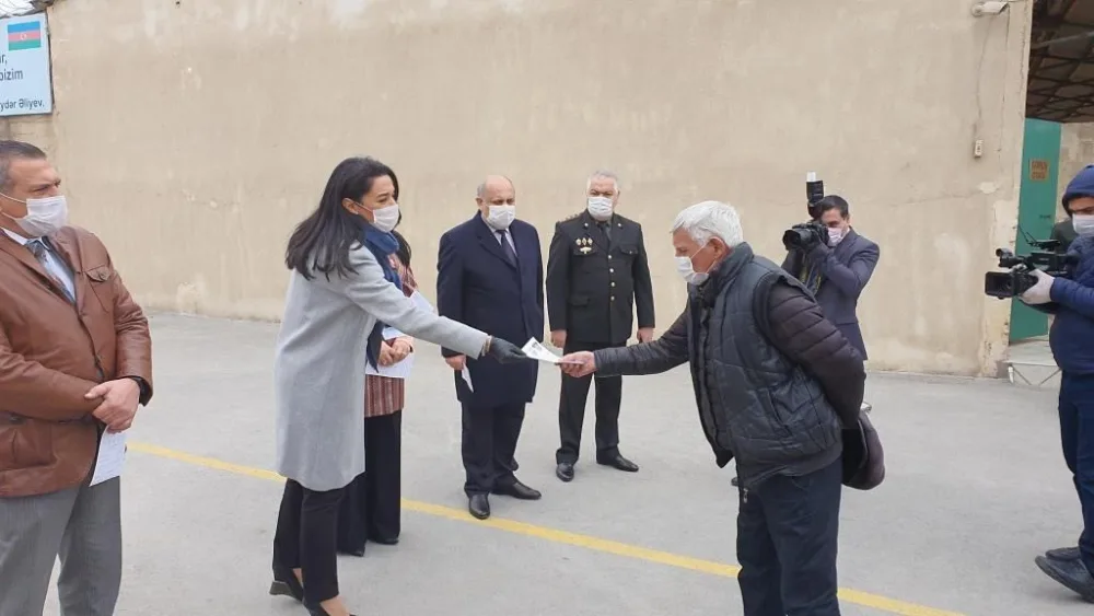Ombudsman əfv sərəncamının icrasında - İŞTİRAK ETDİ- FOTO