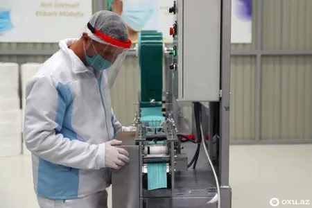 "Made in Azerbaijan" tibbi maskaları - VİDEOREPORTAJ