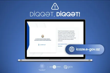"icaze.e-gov.az" portalı ilə bağlı - XƏBƏRDARLIQ