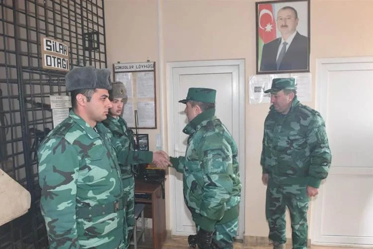 DSX rəisi Ermənistanla sərhəddə döyüş fəaliyyətini - YOXLADI - FOTO