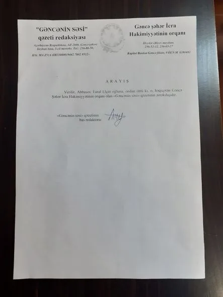 Gəncədə saxta jurnalist vəsiqəsilə karantin rejimini pozdu, ələ keçdi - FOTO