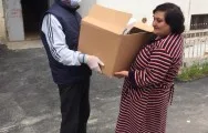 YAP aztəminatlı ailələrə ərzaq yardımı etdi - FOTOLAR
