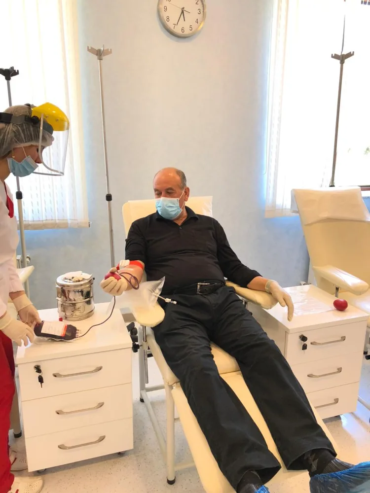Ekologiya işçiləri qanvermə aksiyasında - iştirak ediblər