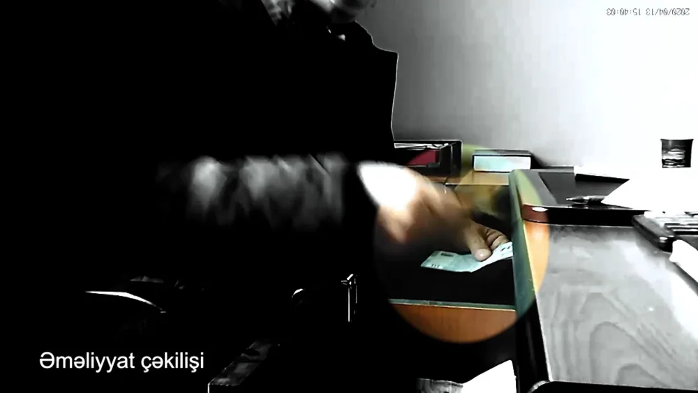 Saxta arayış satan bələdiyyə sədri tutuldu - ƏMƏLİYYAT-FOTO