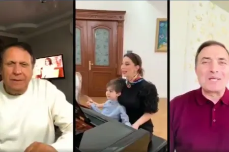 "Biz mehriban ailəyik" - TANINMIŞLAR AZƏRBAYCANA SƏSLƏNDİ- VİDEO