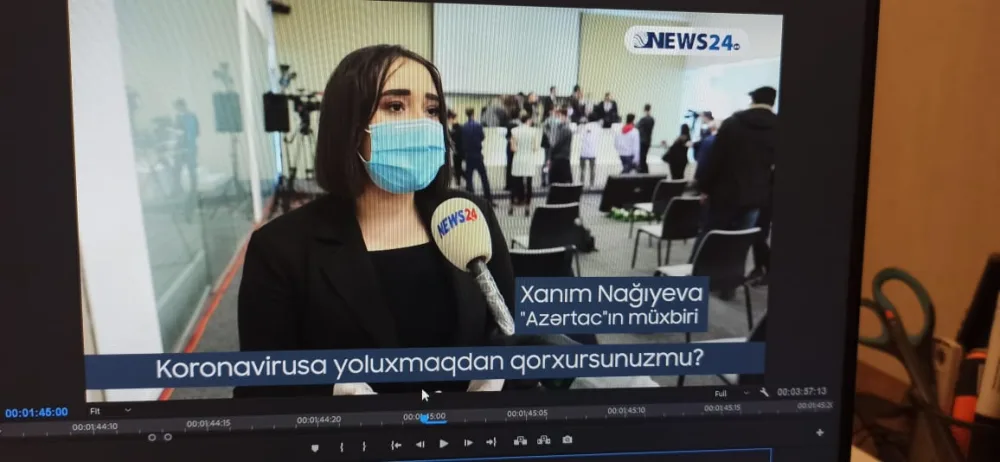 "Bizim üçün hər zaman risk var"- - JURNALİSTLƏR KORONAVİRUSDAN QORXURLARMI? SORĞU-VİDEO