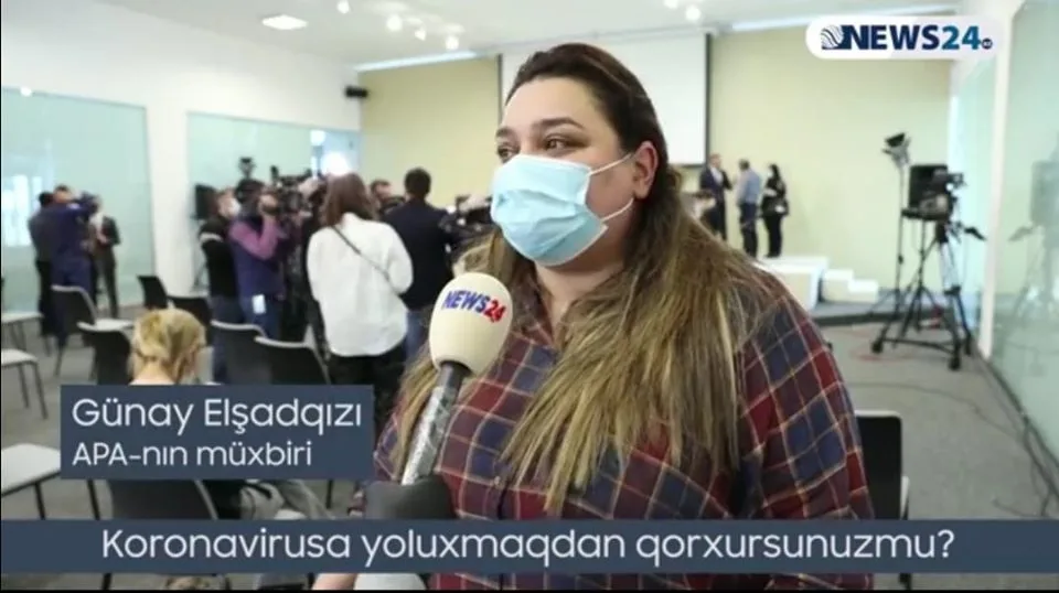 "Bizim üçün hər zaman risk var"- - JURNALİSTLƏR KORONAVİRUSDAN QORXURLARMI? SORĞU-VİDEO