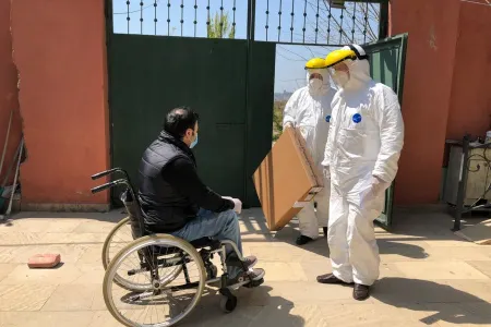 333 reabilitasiya vasitəsi əlilliyi olan şəxslərin - EVLƏRİNƏ ÇATDIRILDI