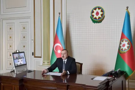 İlham Əliyev iki nazirin iştirakı ilə videoiclas keçirdi - FOTO- YENİLƏNDİ