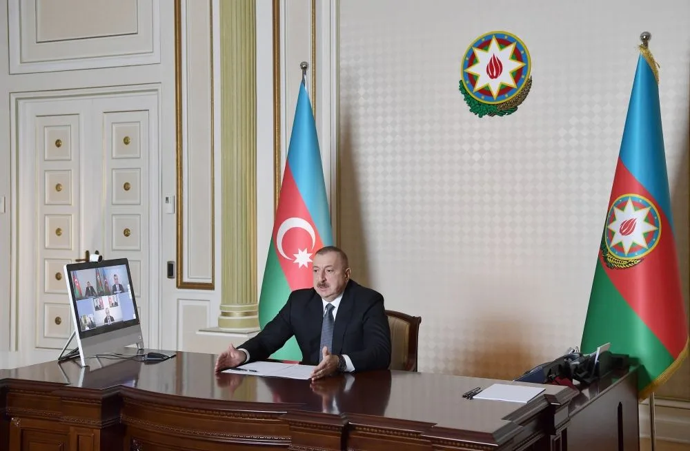 İlham Əliyev iki nazirin iştirakı ilə videoiclas keçirdi - FOTO- YENİLƏNDİ