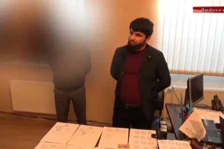 Saxta arayış satan şirkət rəhbəri - SAXLANILDI - FOTO - VİDEO