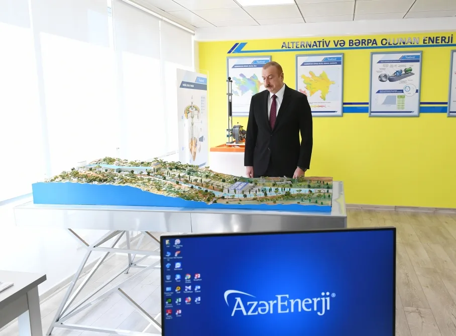 Prezident yenidən qurulan kompleksin - AÇILIŞINDA - VİDEO - YENİLƏNDİ