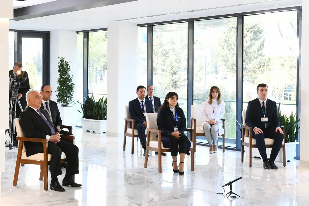 Prezident yenidən qurulan kompleksin - AÇILIŞINDA - VİDEO - YENİLƏNDİ