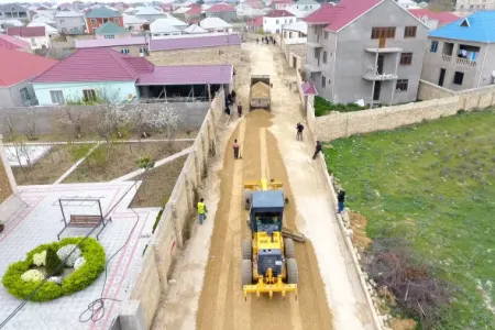 Abşeronda 23 küçə və yol - TƏMİR OLUNUR