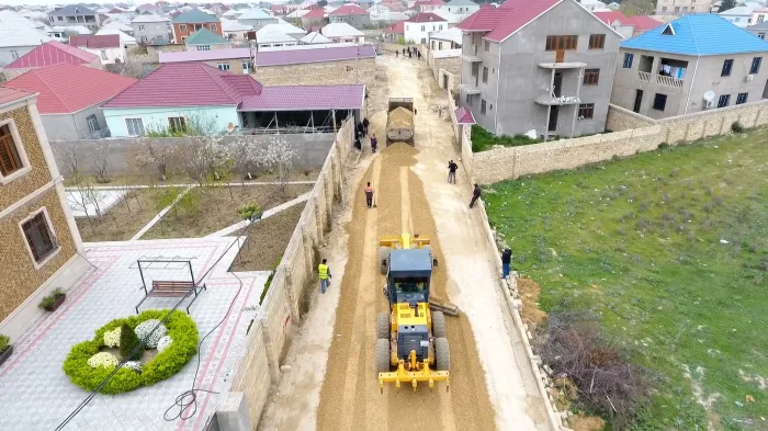 Abşeronda 23 küçə və yol - TƏMİR OLUNUR